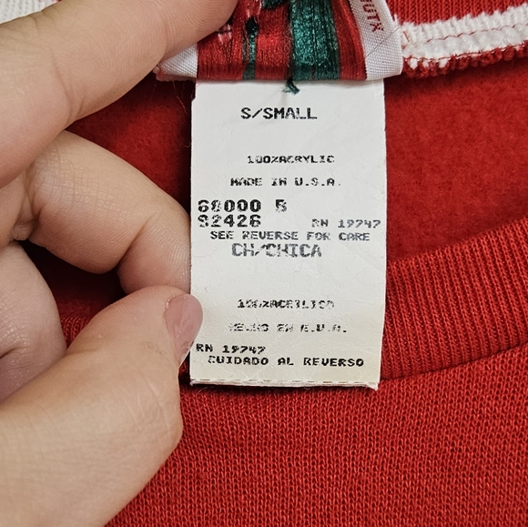 VTG Nutcracker S Christmas Winter Wonderland Holiday Sweater - Picture 3 of 6